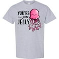 thumbnail image 3 of Inktastic You're Just Jelly with Pink Jellyfish T-Shirt, 3 of 5
