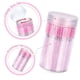 thumbnail image 3 of Xiao Hua 100 cepillos de pestañas desechables de color rosa, cepillo de maquillaje para cejas, cepillo de pestañas con varilla de cristal, 3,9 pulgadas, 3 of 5