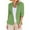 Green, variant on Womens Casual Blazers Open Front Long Sleeve Notch Lape Dressy Casual with Pockets Linen Tops for Women Stretch Slim Fit Chaquetas De Mujer Elegantes Womens Blazer White S