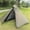 Green, variant on One Person Camping Tipi Hot Tents with Stove Jack 4 Season Teepee Tent for Hunting Backpacking Hiking Black
