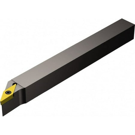 

Sandvik Coromant Right Hand 0° Neutral Rake Indexable Turning Toolholder -3° Lead Angle 5 OAL 1/2 x 1/2 Shank Uses VBMT 332 Inserts SVJBR Toolholder Series CoroTurn 107