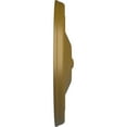 thumbnail image 4 of Ekena Millwork 12"OD x 1 3/4"P Reece Ceiling Medallion (Fits Canopies up to 2 3/8"), Hand-Painted Gold, 4 of 6