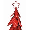 thumbnail image 2 of Árbol Navidad Metal 57 Cm Adorno Decoración Navideña Rojo, 2 of 3