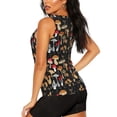 thumbnail image 3 of Easygdp Various Mushrooms Women's Workout Tank Top, Running Top, Hiking Shirt, Quick-Dry for Running, Yoga, Hiking - Medium, 3 of 9