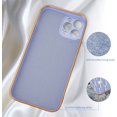 thumbnail image 5 of FYBTO Compatible with iPhone 12 Pro Max Glitter Luxurly Plating Case, Unique Full Camera Lens Protection, Shockproof Edge Bumper Slim Soft TPU Phone Case [6.7 inch] -White, 5 of 5