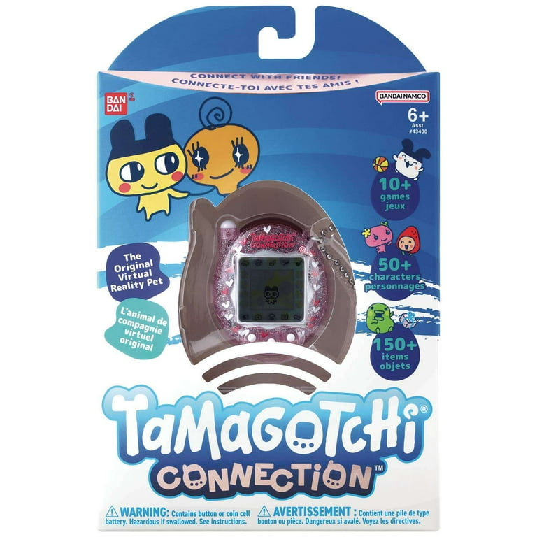 Tamagotchi Connection - Pink Glitter Digital Pet - Walmart.com