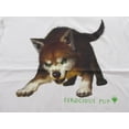 thumbnail image 2 of Magic The Gathering Flaming Ferocious Pup Women's Black T-shirt-Small, 2 of 5