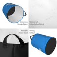 thumbnail image 4 of Fotbe Unicorn and Wine Laundry Basket with Handles, Waterproof Large Laundry Hamper, Wash Bag for Corner Dorm, Rolling Laundry Basket with Handles-Medium, 4 of 8