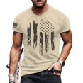 thumbnail image 1 of 2024 Été Chemises de Musculation pour Hommes Manches Courtes Col Rond T-Shirts Impression Logo 3D Ample Respirant Mode Simple Hauts, 1 of 5