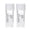 White, variant on Cryogenic Vials with Side Bardcode-0.5 ml,Clear Caps, External Thread, 25/Bag