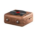 thumbnail image 1 of YOPTOP Radio FM Portable Haut-Parleur Intégré Lecteur CD Rétro Haut-Parleur Compatible Bluetooth, Grain de Bois, 1 of 6