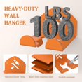 thumbnail image 2 of SUMMIT - Garage Organization Storage Trimmer Rack Garden Power Tool Hanger for Grass Trimmer, Hedge Trimmer, Heavy Duty Weed Wacker Hook Tool Organizer, 1 Pack, 2 of 13