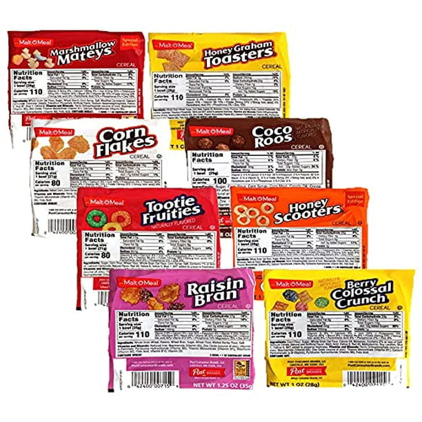 Malto Meal Ultimate 8 Flavor Cereal Bowl Variety Pack by Tribeca