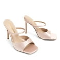 thumbnail image 3 of Dream Pairs Women's Square Toe Slip On Stiletto, 3 of 7