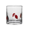 thumbnail image 1 of Vasos de vidrio sin tallo con temática navideña, diseño de textura única, decoración para fiesta de Acción de Gracias y Navidad., 1 of 8