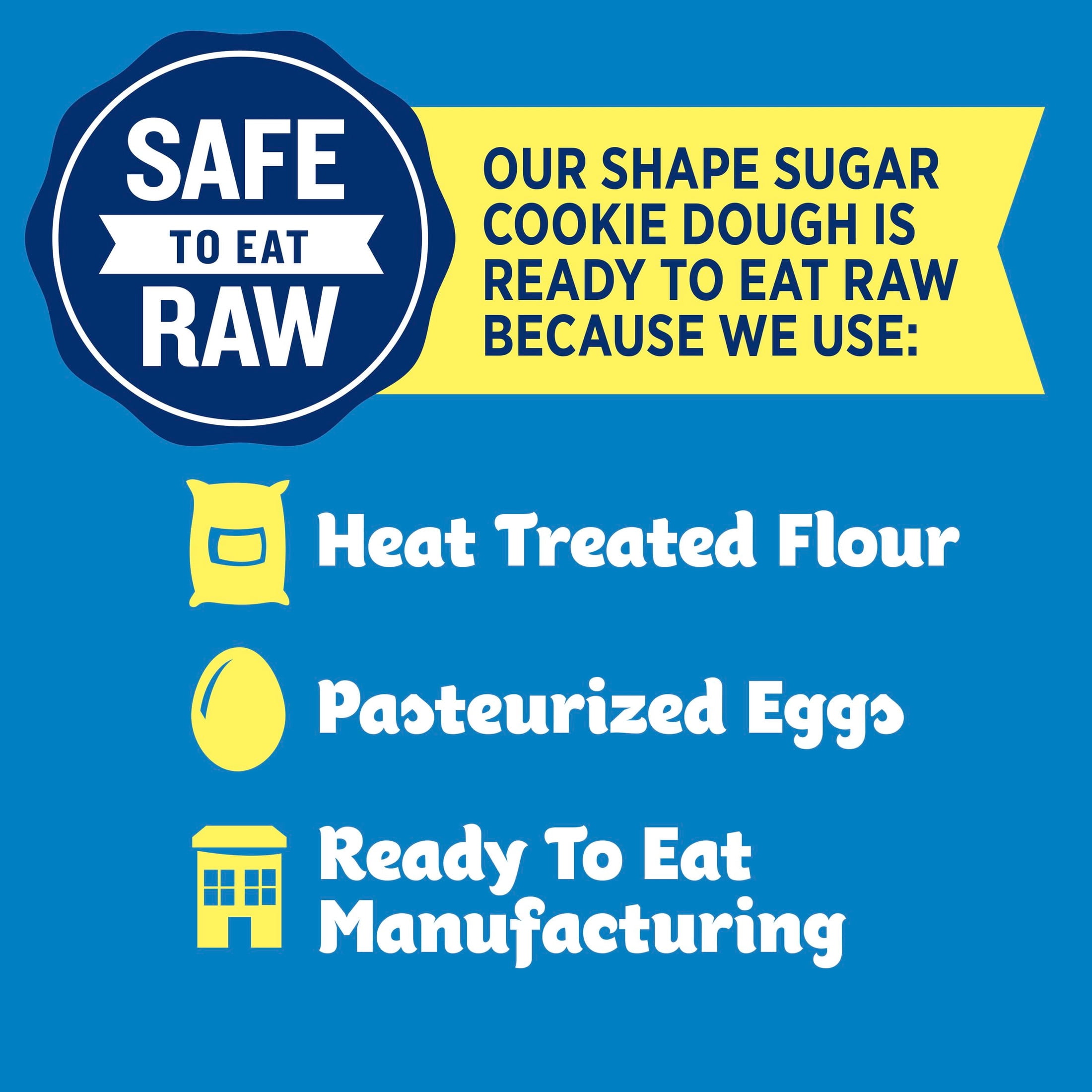 Pillsbury Ready to Bake! Snowman Shape Sugar Cookie Dough, 20 Cookies, 9.1 oz