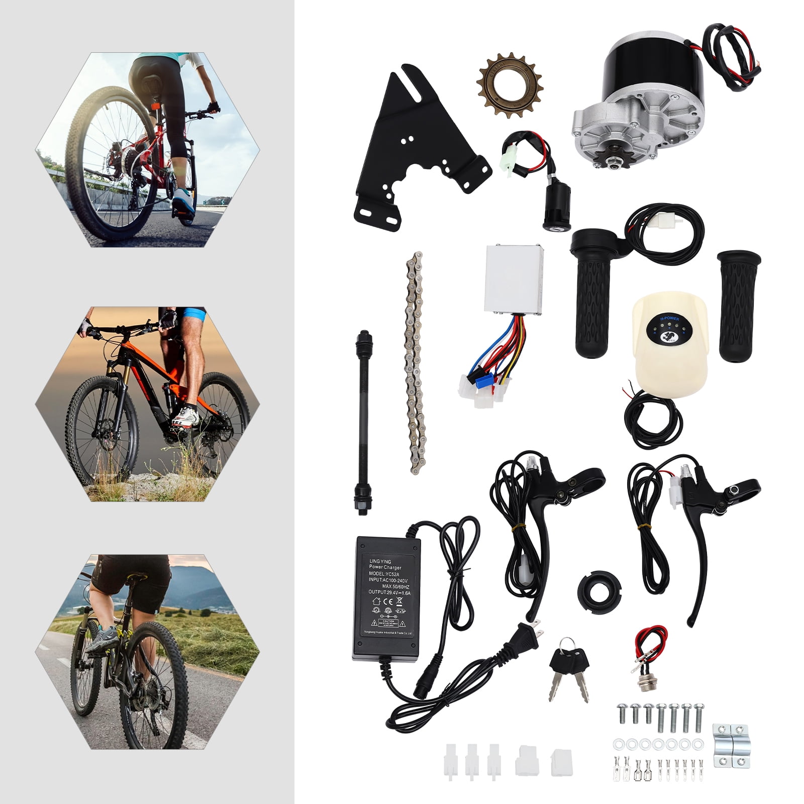 i motor electric bicycle kit & Battery – Day6 Bikes Hall effect 3000W Integrated Motor in Wheel