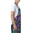 thumbnail image 3 of Picia Starry Night Iris Field Waterproof Apron for Unisex Adult - Adjustable Bib Apron with Pockets, Ideal for Cooking, Gardening, Painting, and Household Chores, 3 of 9