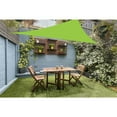 thumbnail image 2 of Square Sun Shade Sail UV Block Waterproof Patio Awning Outdoor Garden Pool Sun Canopy Shelter Cover 13'x13' Green, 2 of 7