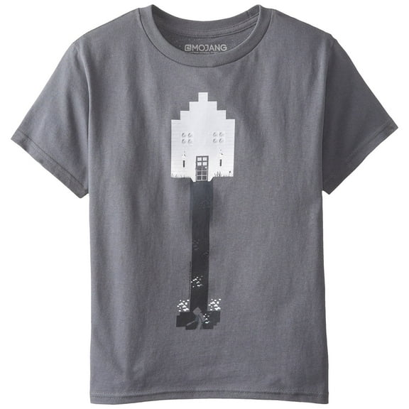 Minecraft Shovel Charcoal Youth T-Shirt