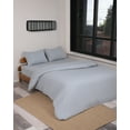 thumbnail image 4 of Venice Home 100% Cotton Jersey Duvet Cover Set - 3 Piece Set, 4 of 5