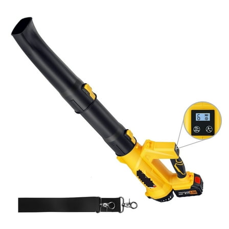 High Power Blower Industrial Cordless Air Blower Vacuum Cleaner Dust Blade Snow Blowing Collector ,Strong Wind