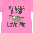 thumbnail image 4 of Inktastic Nana and Pop Love Me Sloth Girls Baby Bodysuit, 4 of 5
