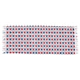 thumbnail image 4 of Winter Scarves for Women Red Blue Stars Orderly Fashion Fashion Pashmina Shawl Wraps Long Blanket Scarf for Fall Spring, 4 of 10