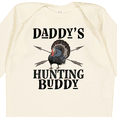 thumbnail image 4 of Inktastic Turkey Hunter Daddys Hunting Buddy Boys Long Sleeve Baby Bodysuit, 4 of 5