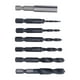 thumbnail image 3 of Hex Shank Combination Drill Tap M3, M4, M5, M6, M8, M10 3 En 1 Acero De Alta Velocidad Anti Oxidación Herramienta De Roscado De Tornillo De Perforación Para Hierro Fundido, 3 of 8