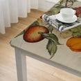 thumbnail image 4 of HAOXIT  Tablecloths Decorative Rectangle Tablecloth Washable Table Cover, Holiday Dinner, Pumpkin Garden - Cloudy Cream - Thanksgiving/Christmas 36*36, 4 of 7