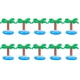 thumbnail image 1 of Floating Cup Mat, Place Cups PVC Plastic Coconut Tree Shape Pool Accessory Inflatable Cup Coaster, Full Inflated In 10 Seconds For Beach Swimming Pool Party, 1 of 8