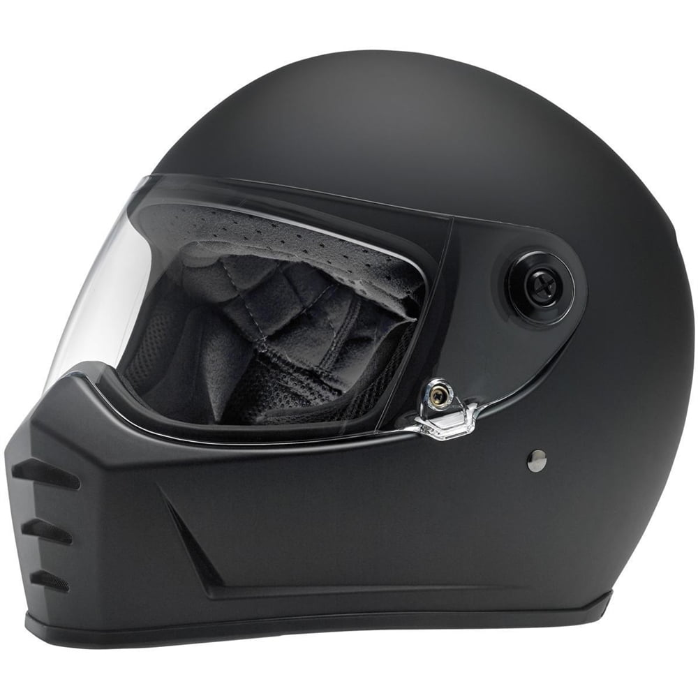MEDIUM Biltwell Lane Splitter Helmet Flat BLACK 