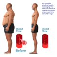 thumbnail image 4 of HOUKEA HKA06-A045-1-BK1 1 Pair Tourmaline Acupressure Insoles Foot Massage Relaxation Insoles, 4 of 5