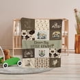 thumbnail image 4 of Manta para Bebé Locobird 76x102 cm en Suave Estilo Western para Cuarto Infantil, 4 of 7