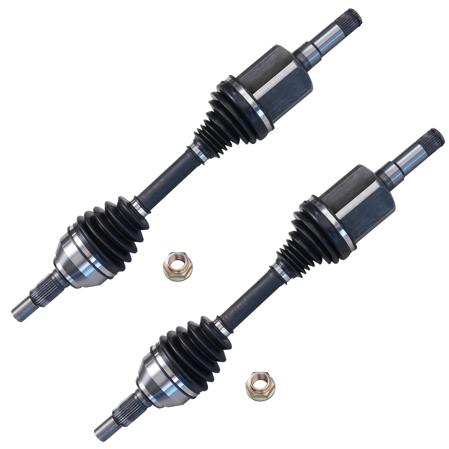 AutoShack ADSKPKG001 Set of 4 Front and Rear ATV CV Axle Drive Shaft Assembly Replacement for 2003 2004 2005 2006 2007 2008 Yamaha YFM660F Grizzly 4x4 