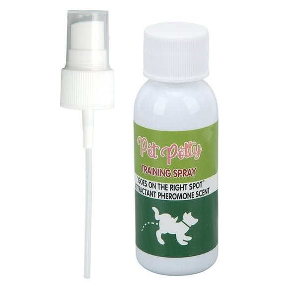Dog Toilet Training Spray, Portable Puppy Aid Training Spray for Puppies and Dogs, Attractive Scent Helps Train Puppies & Dogs Where To Potty 30ML