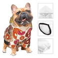 thumbnail image 3 of KLL Donut for Basic Dog Hoodie - Pet Hoodie Sweater with Leash Hole - Cute Dog Sweatshirt - Pet Clothes Hooded Sweatshirt for Dog & Cat -Large, 3 of 8