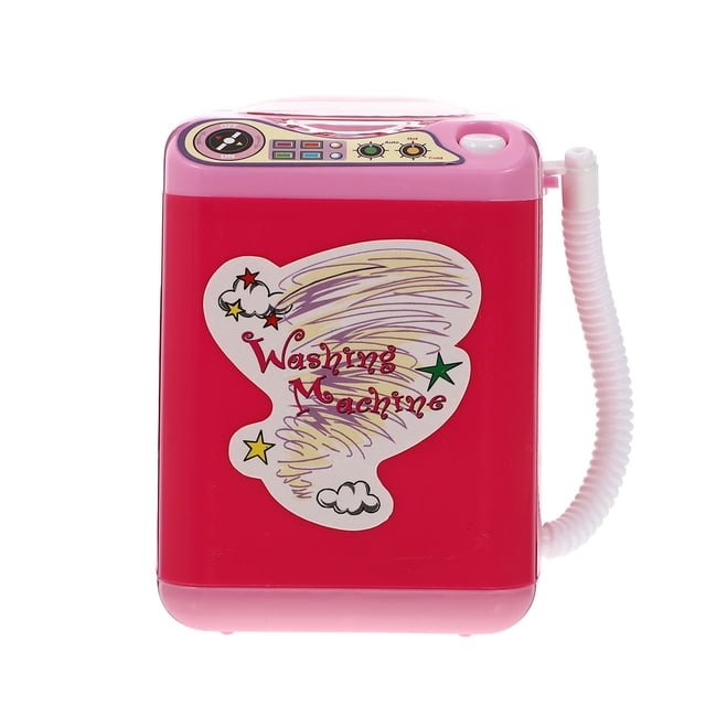 1pc makeup cepillo soplo mini lavadora niños mini lavadora juguete