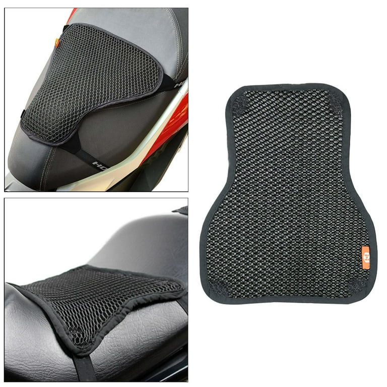 Comfortable Motorcycle Seat Cushion 3D Fillable Seat Pad for Travel –  SEAMETAL