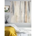 thumbnail image 3 of Beige Grey Sheer Curtains 63 Inch Length 2 Panels Set, Abstract Mottled Art Retro Modern Painting Voile Window Treatment Rod Pocket Curtains Sheers Drapes for Bedroom/Living Room/Kitchen 52x"63"x2, 3 of 7