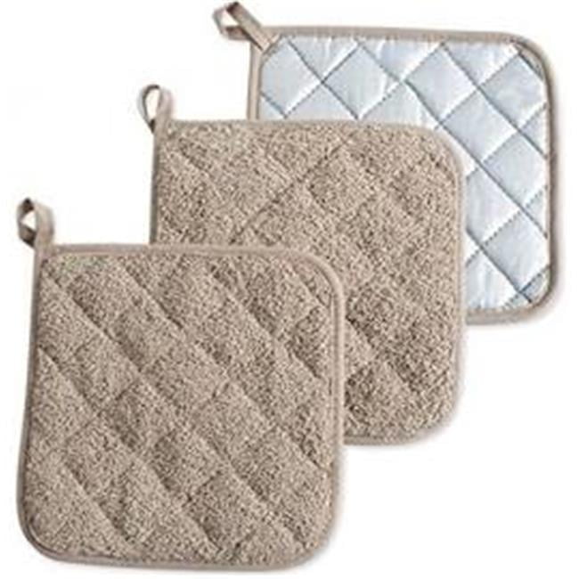 Stone Terry Pot Holder Set of 3
