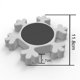 thumbnail image 3 of XWSHYW Decoraciones para El Hogar Luces Led Paneles Solares para Exteriores, Ip65, Paneles Decorativos, Placas Solares, Fiestas En Invierno, Festivales, 3 of 5