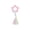 A002- Pink, variant on Interactive Dog Toys Dog Chew Toys for Small Dogs 8 Inch Small Dog Toys for Small Breed Puppy Oral Toys for Puppies Dog Dental Care Pink, 1 Pack