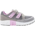 thumbnail image 2 of Women's Propet Matilda Strap Sneaker Light Grey/Pink Mesh/Polyurethane 9 4E, 2 of 6