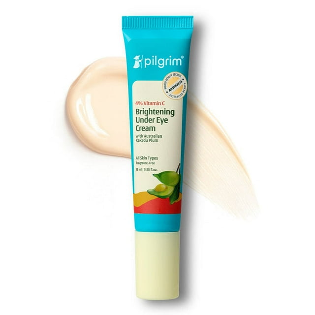 Pilgrim 4% Vitamin C Brightening Under Eye Cream, 15ml