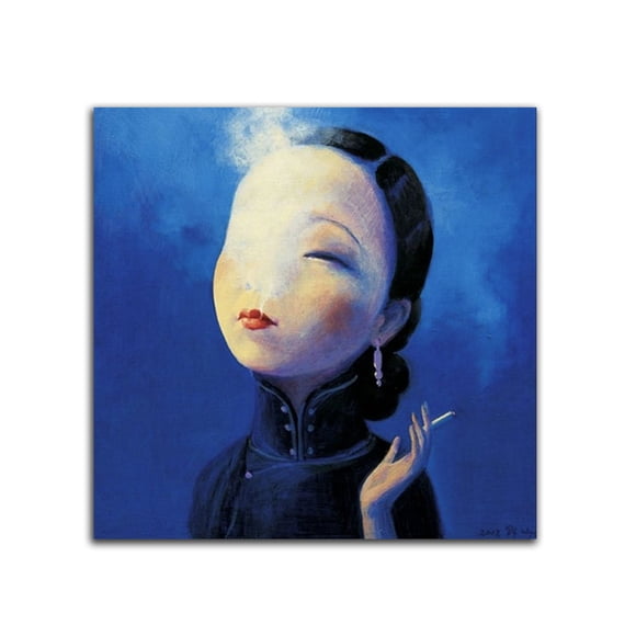 Famous Artist Liu Ye Modern Art Canvas Paintings And Prints Classical Graffiti Street Art For Living Room Home Decor Frameless50 x 70 cm frameless,A