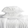 thumbnail image 6 of Serta Simply Clean Antimicrobial 3-Piece White Solid Pleated Comforter Set, Full/Queen, 6 of 9