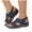 Navy, variant on Wedge Sandals for Women Comfortable Slip On Cut Out Summer Ankle Strap Open Toe Platform Beach Walking Sandal Red Size 7.5