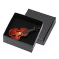 thumbnail image 2 of Miniature Double Bass Brooch, Portable Musical Instrument Brooch Pin Funny  for Concert for Music Lover, 2 of 8